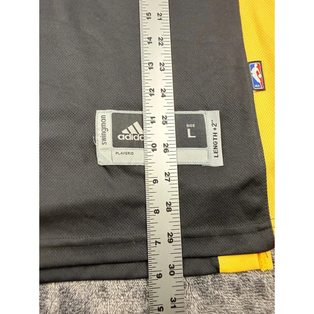 Adidas NBA Toronto Raptors DeMar DeRozan 10 Swingman Jersey Black Mens Large +2